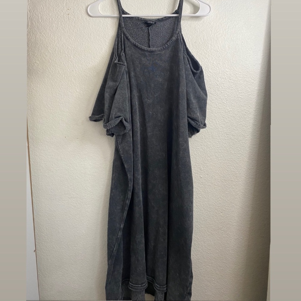 Torrid Warm off the shoulder dress!